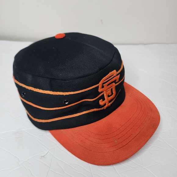Vintage 90s San Francisco Giants Pillbox Snapback Hat Cap Sports Specialties - Picture 2 of 8